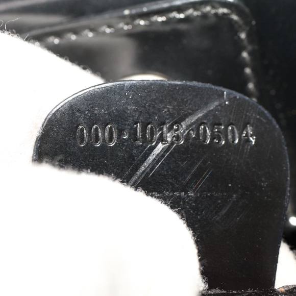 GUCCI Interlocking Hand Bag Patent leather Black 000.1013.0504 Auth fm2490 - Picture 12 of 16